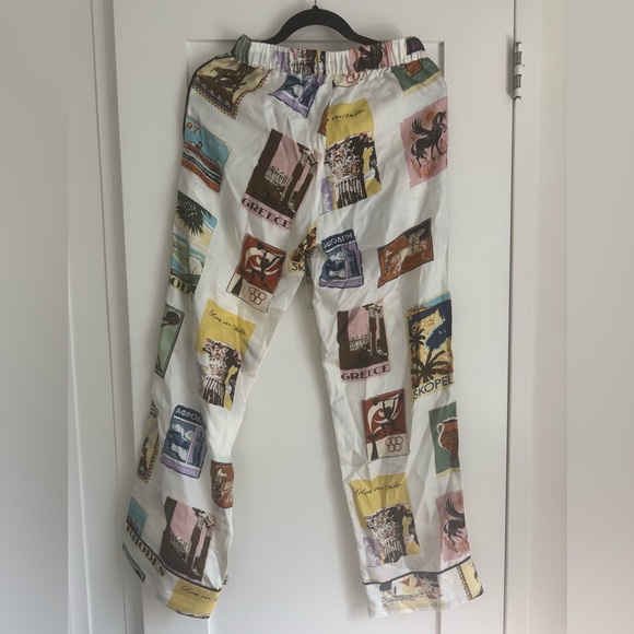 Olivia Von Halle Matching Set in Yves Greece Postcard print size XS - Picture 7 of 7